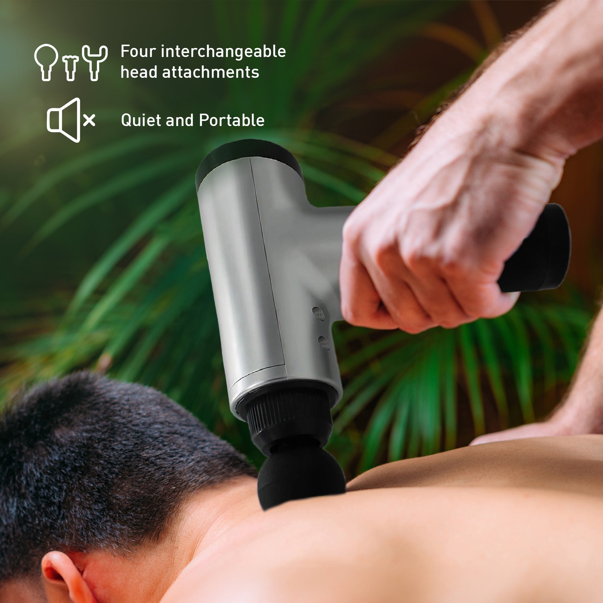 Recovery Bundle — Adjustable Posture Corrector & 6-Speed Percussion Massage Gun